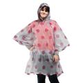 pvc-regenmantelponcho mit vollem druck