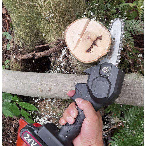 Mini tronçonneuse électrique de coupe de bois