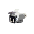 Conector de base do painel RJ45 de 8 pole snap-on