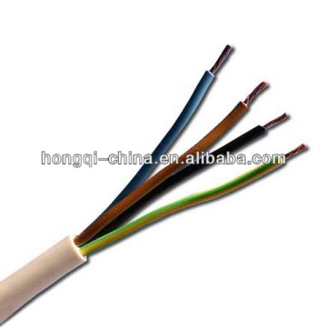 Low Voltage Copper Conductor PVC Insulation Multicore Cables
