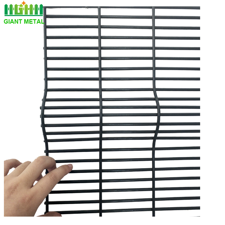 Factory sale 358 welded wire mesh security fence