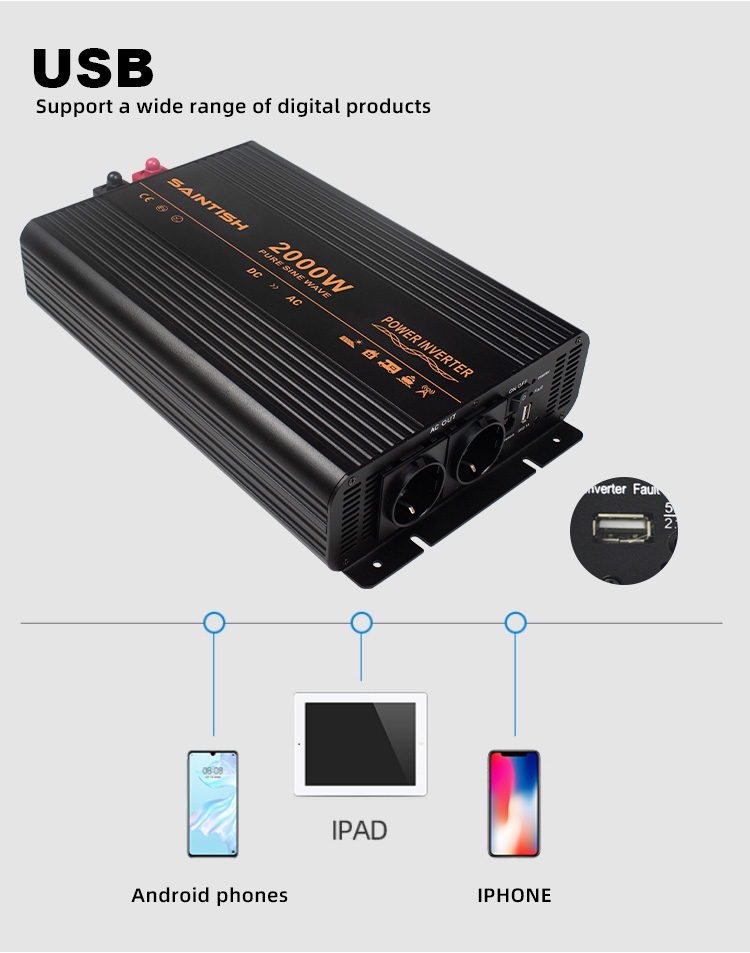 reiner Sinus-Wechselrichter pure sine wave inverter