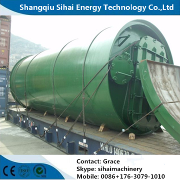 used plastic recycling to fuel oil machine