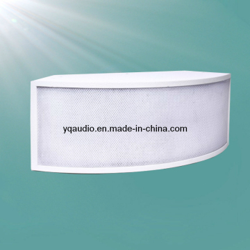 White Wooden Conference Speakers