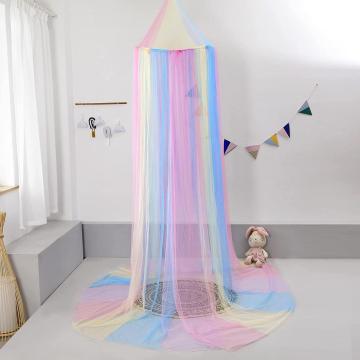 Rainbow grill Bed Canopy with Lights