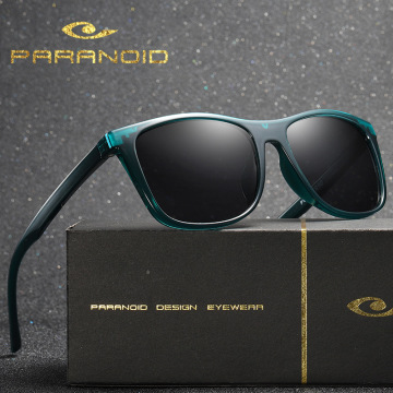 PARANOID Driving Mirror Polarized Sun Glasses - Men's Classic Sunglasses Wholesale P8648