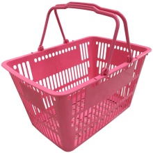 Foldable Two-Handle Shopping Basket