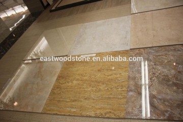 polished glazed procelain brown tile