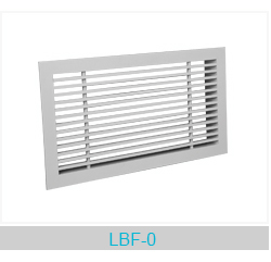 HVAC Aluminum Linear Air Outlet Grille with 30 degree blade