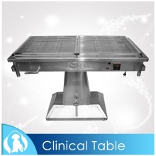 hydraulic stainless steel vet operating table for dogs/H-201