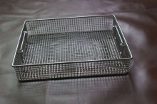 STAINLESS STEEL PRESENTATION FISH BASKET