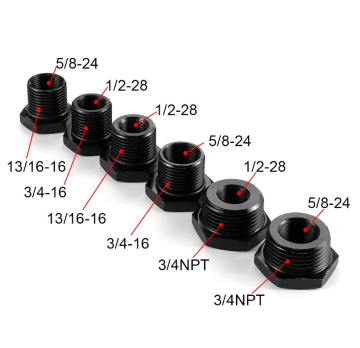 aluminum steel Automotive Oil Filter adapter