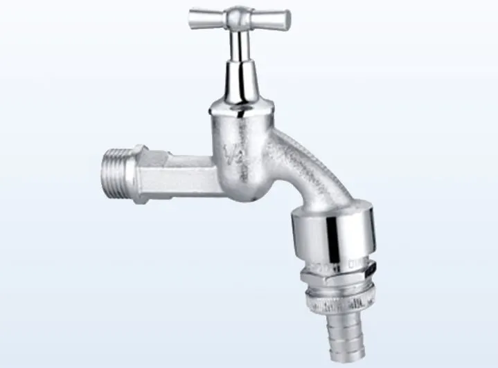 Chrome Plated Brass Bibcock Valve 1/2