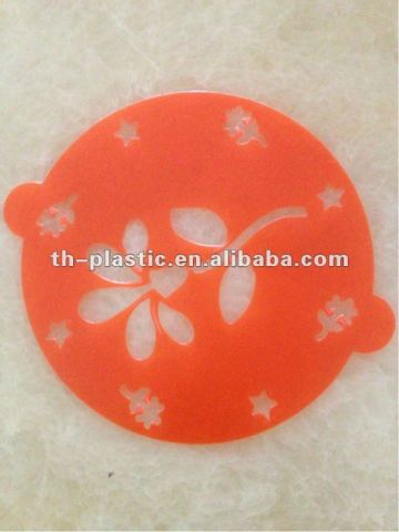 plastic cake stencils,coffee stencils