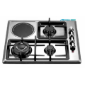 4 Burners Faber Slim Gas And Electric Cooktop