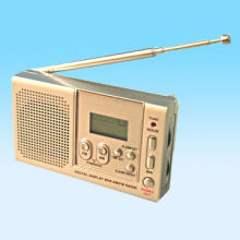 Pocket Radio with Digital Read-out and Telescopic Antenna