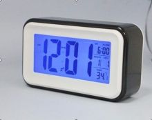 Electronic Digital Desk Calendar, Electronic Larger Screen Lcd Calendar Alarm Clock