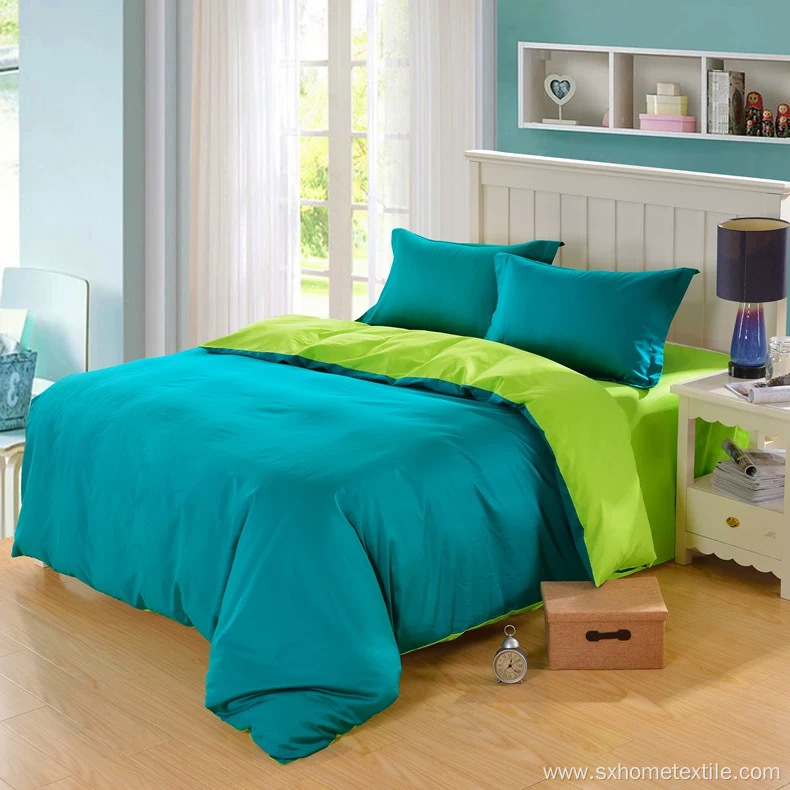 microfiber solid bedding sets