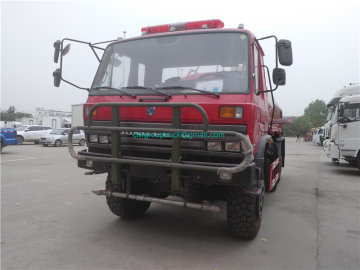 New Diesel 6x6 Water Fire Fighting Truck