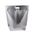 Thermal Bubble Shopping Bags Handle Cool Liner Pouch