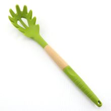 Kitchen Utensil Silicone Pasta Serving Spoon