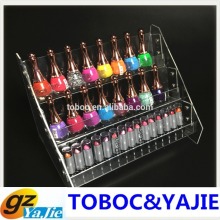 europe standard customized acrylic exhibition stand display nail polish display