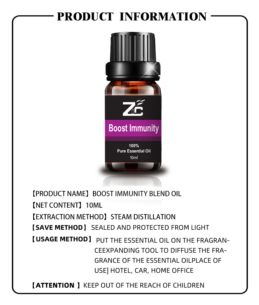 Boost Imunity Essential Oil Diffuser Aromaterapi Pijat