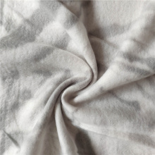 Marbling Printed Two Side Polar Fleece Fabric