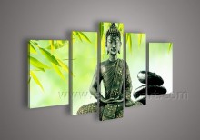 Modern Buddhas Oil Painting for Wall Decoration (BU-009)