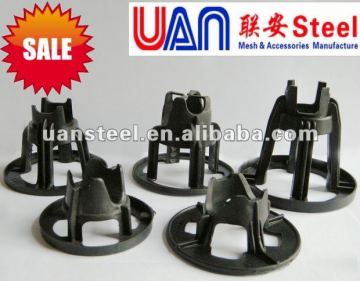 Concrete plastic rebar chair spacer