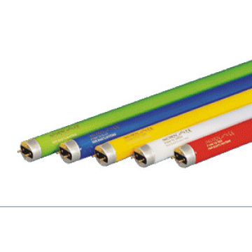 ES-T8 tubo fluorescente de cor