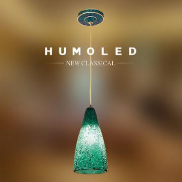 Glistening and shining azurite classical pendant lamp