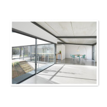 Narrow Frame Sliding Door with Double Tempered Glass