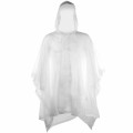 Regenponcho mit Kapuze aus PVC für Erwachsene