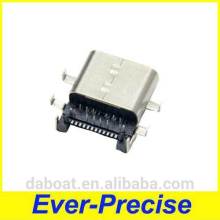 USB Type -C connector boad mount USB connector insert and SMT Type