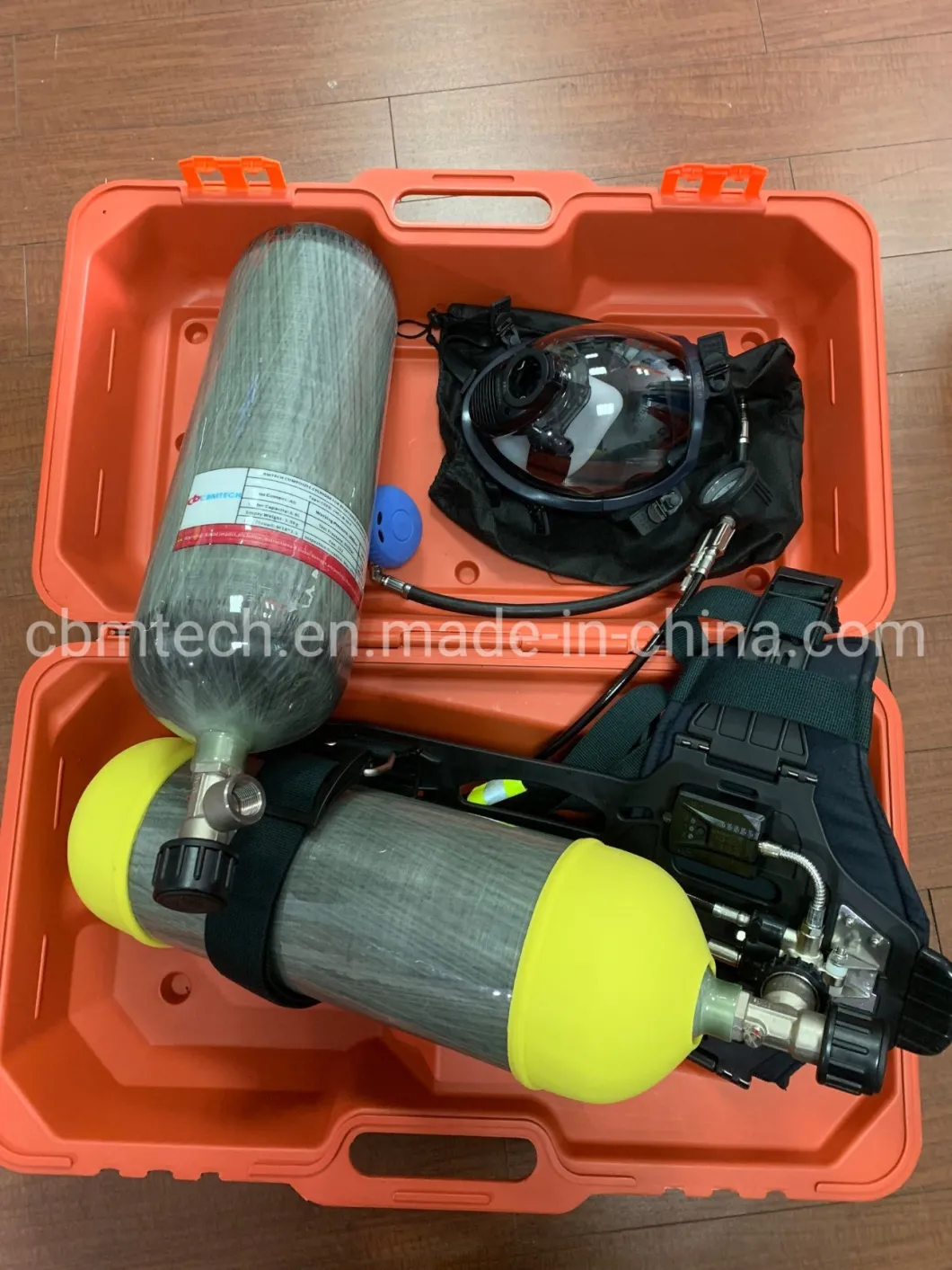 Cbmtech Carbon Fiber Breathing Air Cylinder 2L, 3L, 6.8L, 9L, 12L