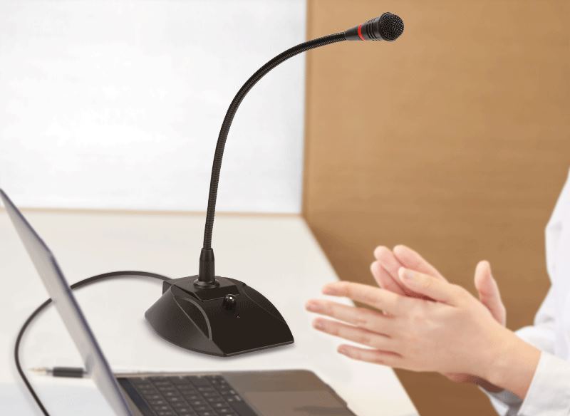 Gooseneck Lectern Conference Microphone With XLR