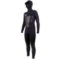 Seaskin Mens 5/4mm Konforlu Neoprene Kapüşonlu Wetsuits