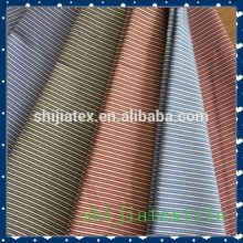 2015 polyester cotton yarn dyed stripe shirting fabric for men