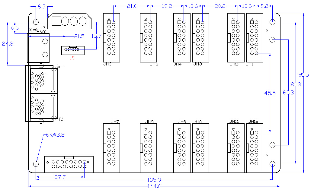 MRV330 Led display receiving card