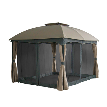 Modern Outdoor Metal Gazebo for Garden Courtyard Decoration