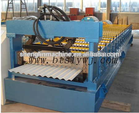 Good quality and best price! colored steel roll forming machine/ Glazed roof tile making machine