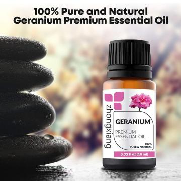 100% huile essentielle de géranium rose pure et naturelle