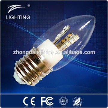 candle led bulb/led lamp/led candle light bulb