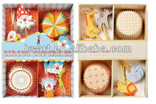 Circus cupcake kits