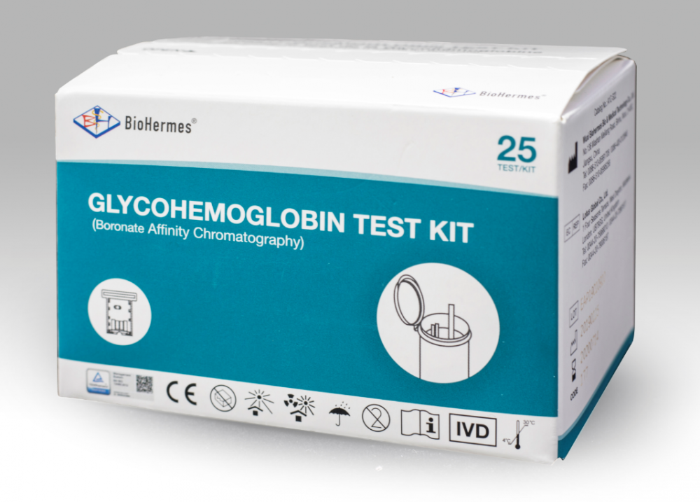 Kit de test automatique d'hémoglobine glyquée de paillasse