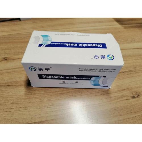 Good quality disposable civil mask with 3-layers