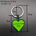 Tag Silicone silenzioso a forma di cuore tag