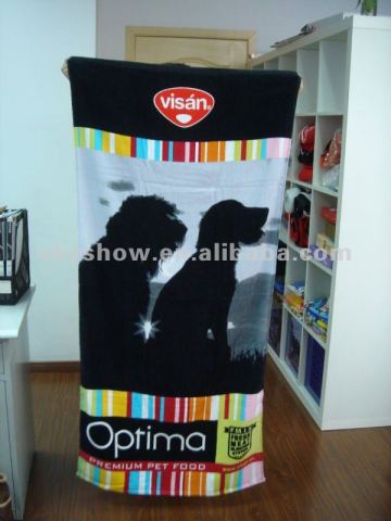 Photo Printed Beach Towel