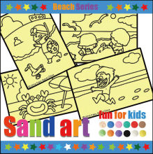 Fun for kids Sand Art Pictures for fundrasing and party activity